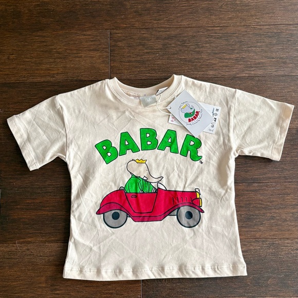 Zara Other - Zara Babar Toddler T Shirt New With Tags Size 3 Years Old T-Shirt Unisex